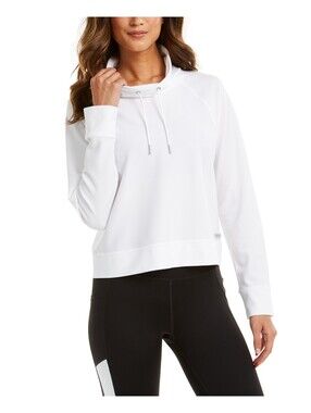 Calvin Klein Womens Funnel-Neck Sweatshirt Size 2XL